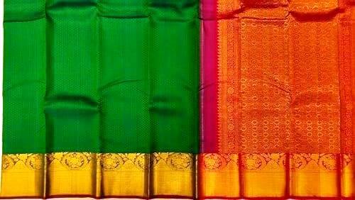 ARNI SILK HALF FINE ZARI SAREE WITH BLOUSE